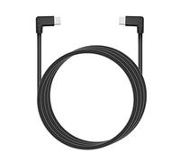 Hensych Cavo dati VR 3M ad angolo retto di tipo C a tipo C per Oculus Quest 1/Quest 2 Link VR, cavo di sincronizzazione dati USB 3.2 Gen 1, trasferimento dati, ricarica rapida