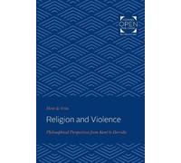 Hent de Vries Religion and Violence (Tascabile)