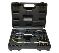 HENYEER Estrattore iniettori Pneumatico da 21 Pezzi, Kit di Estrazione iniettori Diesel per iniettori adattatori Motore Diesel,estrattore utensile iniettore,Compatibile con Bosch Delphi Denso Siemens