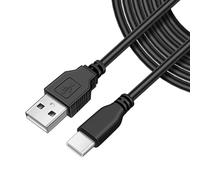HENYGEN Cavo di alimentazione USB tipo C flessibile da 3,5 metri con connettore diritto/angolato a 90 gradi per elettronica USB a cavo di alimentazione tipo C