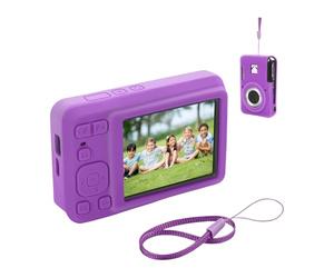 HENYGEN Custodia flessibile per fotocamera con texture antiscivolo 360 protezioni ritagli per PIXPRO FZ55 Travel Companion