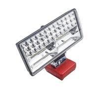 HENYGEN Lampada da cantiere a LED multimodale da 18 V, illuminazione portatile a lunga durata con funzione spot/inondazione per luce a batteria di emergenza
