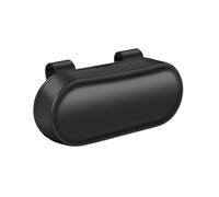 HENYGEN Scatola portaoggetti per occhiali da sole per auto, parasole per occhiali, supporto portatile in ABS