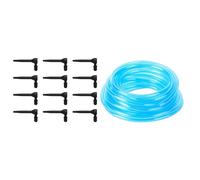 HENYGEN Set di 12 rubinetti per linfa d'acero con tubo di raccolta da 1 m, strumenti per la raccolta primaverile, per sciroppo di freschezza dagli alberi, set completo di maschiatura