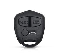 HENYGEN Telecomando auto per Smart Keys Cover Nero per Shell con 2/3 Pulsanti per Lancer EX Grandis Guscio Auto Guscio di Ricambio