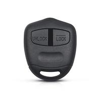 HENYGEN Telecomando auto per Smart Keys Cover Nero per Shell con 2/3 Pulsanti per Lancer EX Grandis Guscio Auto Guscio di Ricambio