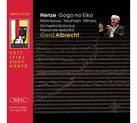Hans Werner Henze Hans Werner Henze: Gogo No Eiko (CD) Album