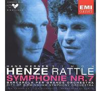 Henze/ Rattle/ Birmingham Symphony Orchestra - Symphony 7 / Barcarola Per Grande Orchestra