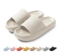 HEOAARG Ciabatte Uomo Donna Casa Comode a Nuvola Antiscivolo per Piscina, Doccia, Spiaggia - Morbide Pantofole Slide Estive Leggere per Interno ed Esterno