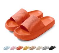 HEOAARG Ciabatte Uomo Donna Casa Comode Slide a Nuvola Antiscivolo per Piscina Morbide Aperte Estive Leggero - Doccia Spiaggia Interno Esterno