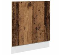 Heofavd Pannello frontale per lavastoviglie, 60 x 1,5 x 67 cm, effetto legno anticato, piastra frontale in legno per lavastoviglie completamente integrabile, frontale da cucina per integrazione nei