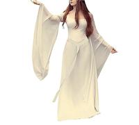 HEONSATI Abiti Medievali Donna Nobile Vestito Medievale Halloween Costume Rinascimentale Lungo Taglie Forti Abiti Gotico Cosplay Abito Carnevale Feste Costumi Vittoriano Principessa Vintage