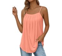 HEONSATI Canotta Senza Manica Donna Cotone Canottiere Estiva Leggera Canottiera Casual Senza Cuciture Tank Top Eleganti Fitness Contenitiva Camicetta Sportive Taglie Forti Curvy Ad Asciugatura Rapida