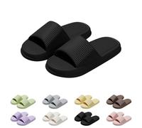 HEONSATI Ciabatte Donna Uomo Leggero Infradito Casual Antiscivolo da Mare Pantofole Piscina Estivi in Eva Comode Scarpe Gomma Eleganti Doccia Ciabatte Casa Aperte Sandalo Morbide Spiaggia Bagno