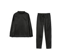 HEONSATI Completi Sportivo Donna Tute Ginnastica Invernale Morbida Palestra Tracksuit Felpe Con Cappuccio E Pantaloni Da Donna In 2 Pezzi Comoda Tuta Felpata Tinta Unita Completo Eleganti Curvy