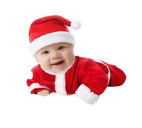 HEONSATI Completo Per Neonate Set, 3-24 Mesi My First Christmas Pagliaccetto Il Mio Primo Natalizia Body Bimbo Costume Natalizi Rosso 0-18 Mesi Costumi Baby Natalizio Santa Claus Tutina Natalizie
