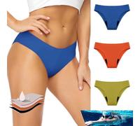 HEONSATI Costume Ciclo Mestruale Culotte Mestruale Comode Costumi da Bagno a Prova di Perdite Pantaloni da Bagno Periodo Conservatore Bikini Bottom Vita Bassa Spiaggia Mutandine Elegante del Bikini