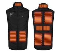 HEONSATI Gilet Riscaldante Elettrico Giubotto Caldo Lavabile Giacca Senza Maniche Trekking Giubbotto Termoriscaldato Gilet Riscaldato Uomo Da Lavoro Giubbotti Sci Impermeabile Gilet Riscaldato Moto