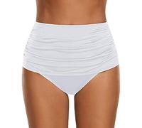 HEONSATI Mutande Mestruali Assorbenti Donna Costume da Bagno Assorbimento Assorbenti Flusso Abbondante Pantaloni da Nuoto a Prova di Perdite Intima Bikini Mestruali per Il Periodo Ciclo Curvy