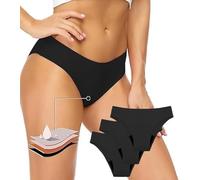 HEONSATI Mutande Mestruali Donna per Acqua Bikini Lavabili Biancheria Costume da Bagno per Ciclo Mestruale da Donna Pantaloni da Nuoto Ciclo Protettive Periodico Intimo Flusso Abbondante Comode