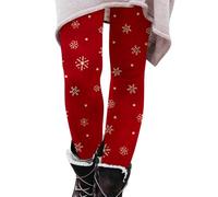 HEONSATI Natalizia Donna Leggings Push Up Pantaloni Comodi Natale Leggins Eleganti Pantacollant Sportivo 2024 Corsa Collant Vita Alta di Natale Morbido Pant Yoga Elastici Pantalone Donna Babbo