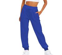 HEONSATI Pantaloni Tuta Donna Jogging Pantaloni Sportivi in Cotone Casual Pantalone della Tuta Lunghi Caviglia Elasticizzato Elastica Pants da Jogging Harem Running per Fitness Sport Jogger Running