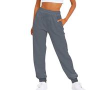 HEONSATI Pantaloni Tuta Donna Jogging Pantaloni Sportivi in Cotone Casual Pantalone della Tuta Lunghi Caviglia Elasticizzato Elastica Pants da Jogging Harem Running per Fitness Sport Jogger Running