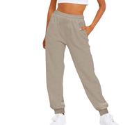 HEONSATI Pantaloni Tuta Donna Jogging Pantaloni Sportivi in Cotone Casual Pantalone della Tuta Lunghi Caviglia Elasticizzato Elastica Pants da Jogging Harem Running per Fitness Sport Jogger Running