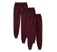 HEONSATI Pantaloni Tuta Donna Plus Size Pantalone Sportivi Cotone Lunghi Fitness Pantaloni della Tuta Vita Alta Harem Comodi con Tasche Y2k Pants Larghi Casual Traspirante per Jogging Fitness Sport