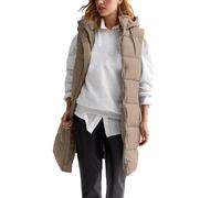 HEONSATI Piumini Donna Caldo Gilet Invernale Antivento Con Cerniera E Tasche Piumino Senza Maniche Smanicato Lavoro Taglie Forti Cappotto Trapuntato Da Donna Elegante Giacca Ultraleggero Curvy
