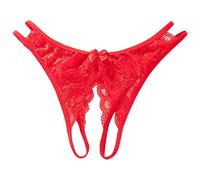 HEONSATI Slip Donna Trasparente Slip Hot Elasticizzato Perizoma Donna Aperto sotto Pancia Piatta Tanga G-String Sleepwear Sottili Perizoma Vita Alta Donna Push Up Intima Taglie Forti Hipster