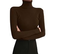 HEONSATI Top Neve Maglia Intima Termica Caldo Maglia Donna Manica Lunga Magliette Termiche Girocollo Sottogiacca Traspirante Intima di Lana Elegante Abbigliamento Termico per Ciclismo Sport
