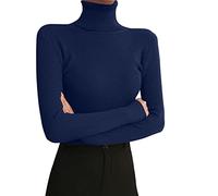 HEONSATI Top Neve Maglia Intima Termica Caldo Maglia Donna Manica Lunga Magliette Termiche Girocollo Sottogiacca Traspirante Intima di Lana Elegante Abbigliamento Termico per Ciclismo Sport
