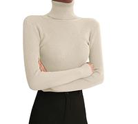 HEONSATI Top Neve Maglia Intima Termica Caldo Maglia Donna Manica Lunga Magliette Termiche Girocollo Sottogiacca Traspirante Intima di Lana Elegante Abbigliamento Termico per Ciclismo Sport
