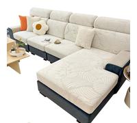 Heonsye Copri Cuscini Divano Elastica Copriseduta Elasticizzato Coprisedile per Divano 3/4/2/1 Posti Fodera per Cuscino Ad Alta Elasticità per per Mobili Protezione(B,L-Shaped)