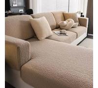 Heonsye Copricuscini Elastici per Divano,Fodera Cuscino Sedile Divano Copriseduta/Copridivano Modulare in Tessuto Jacquard,Protezione Lavabile Antiscivolo,Ideale per Animali E Bambini (D,L-Shaped)