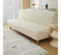 Heonsye Copridivano Senza Braccioli 2/4/1 Posti Elasticizzato Copri Divano Universale Fodera per Divano Letto Clic Clac Coperture Divano Estraibile Pieghevole Lavabile Fodera per Futon(E,160-190cm)