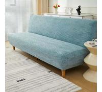 Heonsye Copridivano Senza Braccioli 2/4/1 Posti Elasticizzato Copri Divano Universale Fodera per Divano Letto Clic Clac Coperture Divano Estraibile Pieghevole Lavabile Fodera per Futon(B,160-190cm)
