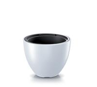 Heos DBHEM300 Vaso da fiori rotondo bianco con inserto