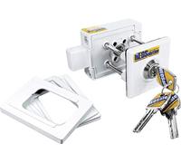 HeoSolution HEOSafe - Lucchetto aggiuntivo, Colore: Bianco