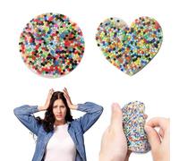 HEOUCH 2 Pezzi Picky Pad, Giocattolo in Silicone Picky Pad, Fidget Tricotillomania, Giocattoli Antistress per Adulti, Può Lenire le Emozioni, Sciogliere Lo Stress e Muovere le Mani