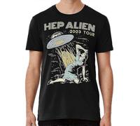 Hep Alien - Girl Drummer - 2003 Tour - Connecticut Band t-Shirt Black S