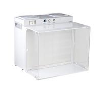 HEPA H12 Hotte aspirante laminar Flow avec filtre HEPA, 43 x 33 cm, ventilatore FFU, système de filation à air, doppio ventilatore, hotte portatile per laboratoires, salles blanches et laboratoires