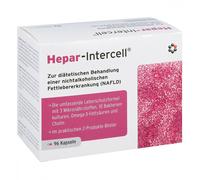 HEPAR-INTERCELL - Colina, Vitamina E, C, D3, 10 ceppi di batteri, Omega-3
