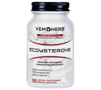Hepatica VemoHerb Ecdysterone (95% Beta-Ecdysterone) - 90 Capsule