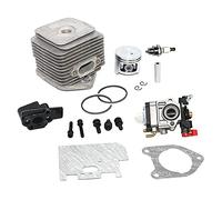 HePbak Kit pistone Cilindro for 30cc H for decespugliatore Ryobi Tiller Blower Zaino Blower MPN UP07146A UP07146 UP03037A 690161005 (Utensili elettrici da Esterno)