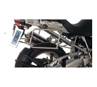 Portapacchi laterale Lock-it argento per BMW R 1200 GS (2008-2012)