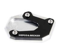 Piastra cavalletto laterale argento/nero per Honda ADV 350 (2022-)