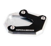 Piastra cavalletto laterale argento/nero per Suzuki GSX-S 750 (2017-2021)