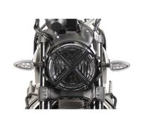 Griglia protezione lampada nera per Ducati Scrambler 800 Icon / Dark (2023-)